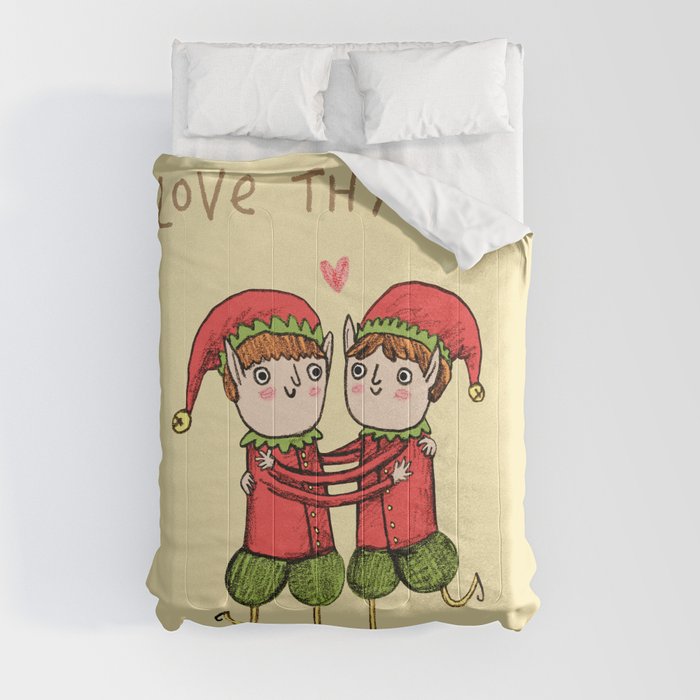 Love Thy Elf Comforter
