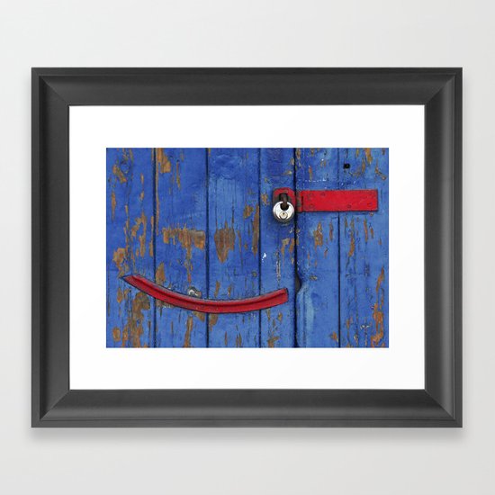Smile Framed Art Print