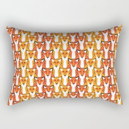 Autumn Foxes Rectangular Pillow