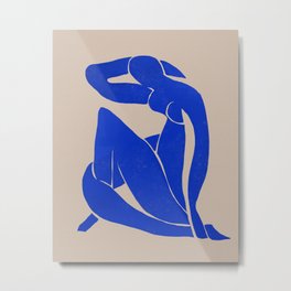Matisse, Blue Nudes Metal Print | Bluenudes, Modern, Femaleart, Femalebody, Fineart, Biege, Painting, Canvas, Act, Body 