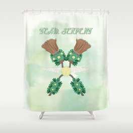 Team Serpent Shower Curtain