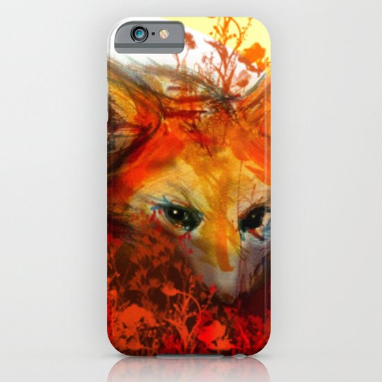 Fox in Sunset III iPhone & iPod Case