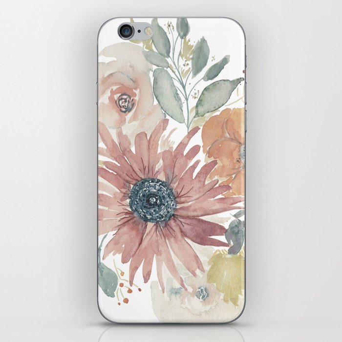 Fall Floral Bouquet iPhone Skin