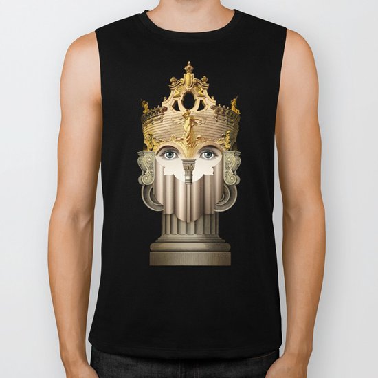 Architectural gaze Biker Tank