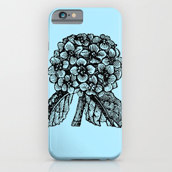 Blue Hydrangea iPhone & iPod Case