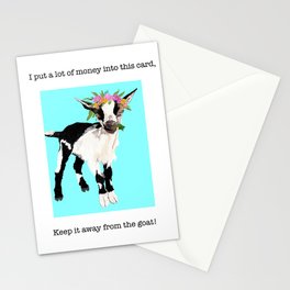 Money Goat Stationery Cards