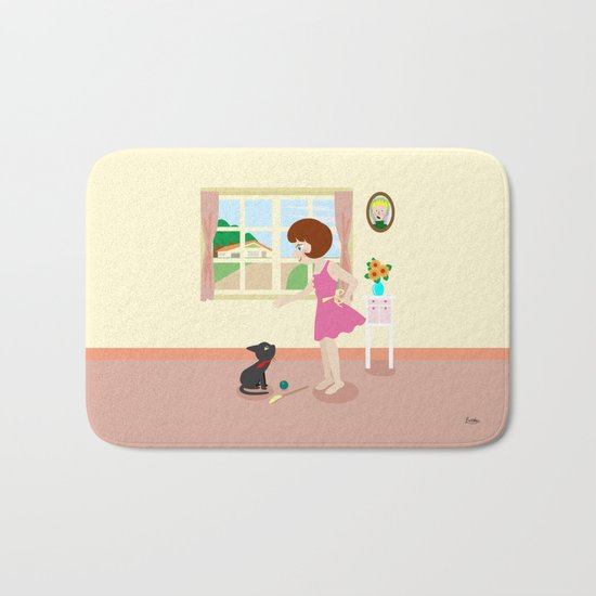 Whim and Girl Bath Mat