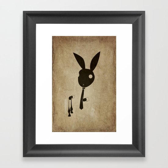 Goodbye Bow Tie Framed Art Print