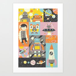 Give Us Space Art Print