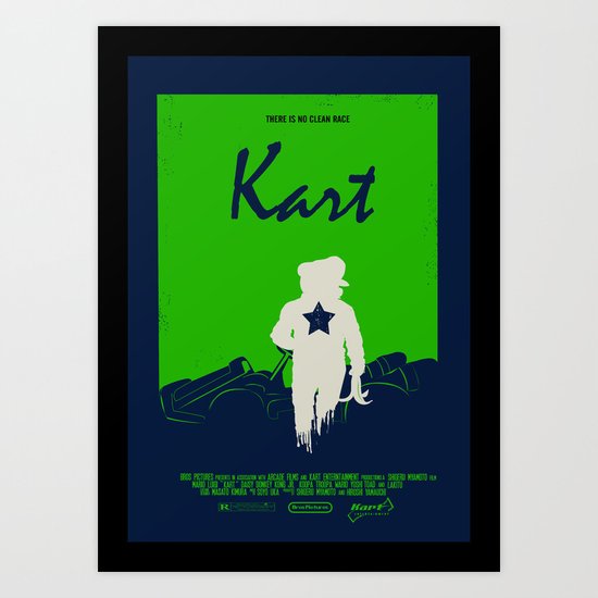 Kart Art Print