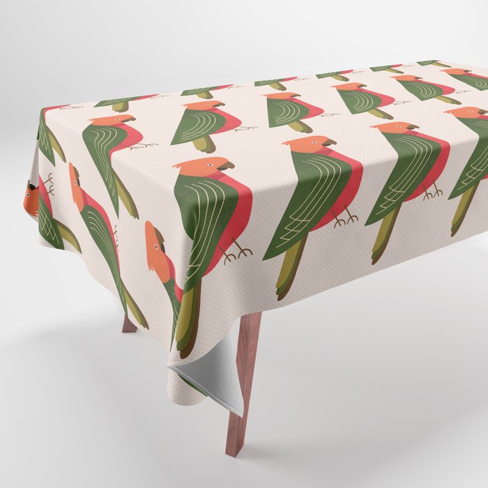 Whimsy Australian King Parrot Tablecloth
