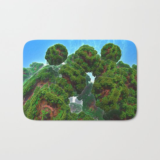 Bacterium Hedgerow Bath Mat