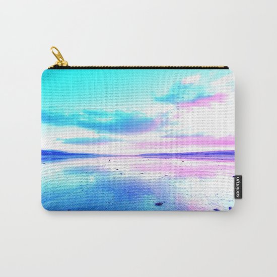 Bright Sunset Beach Carry-All Pouch