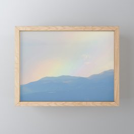 Photon | rainbow Framed Mini Art Print