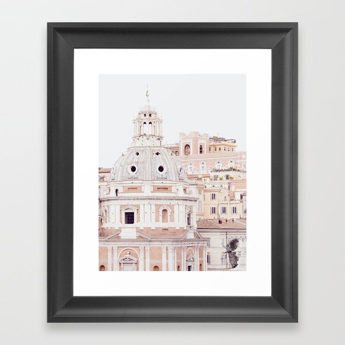 Pale Rome Framed Art Print