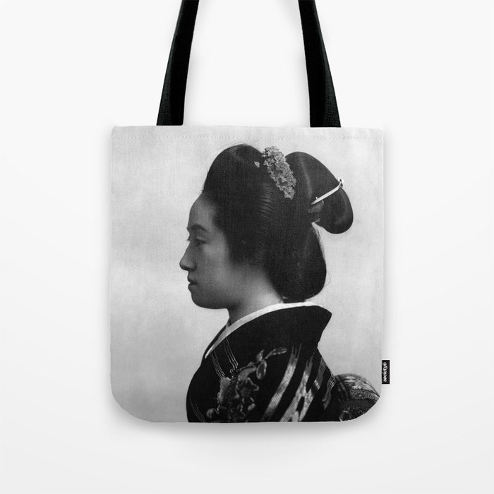 Geisha Girl Portrait - 1904 Tote Bag