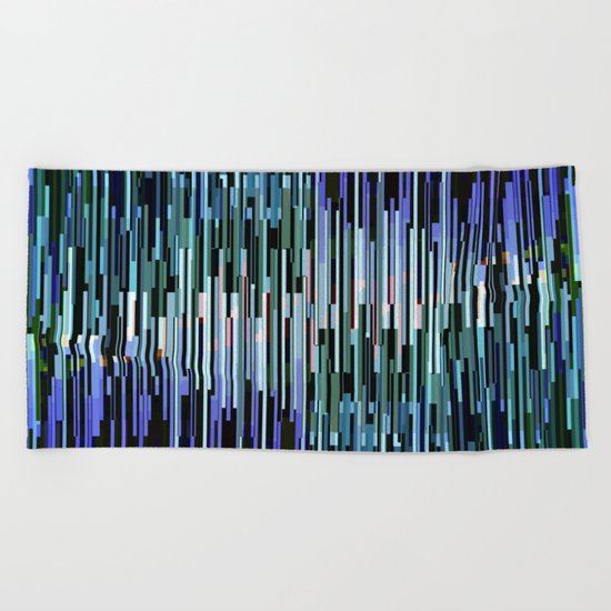 breach in the system Beach Towel