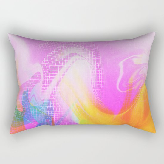 Glitch 26 Rectangular Pillow