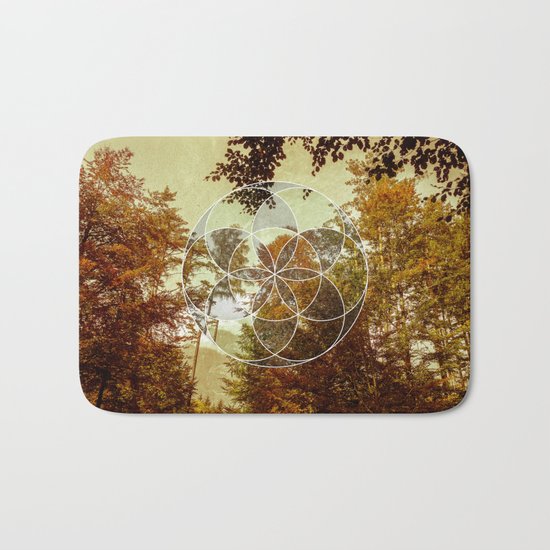 Autumn Meditation Bath Mat