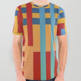 Warm Moroccan Tribal All Over Graphic Tee