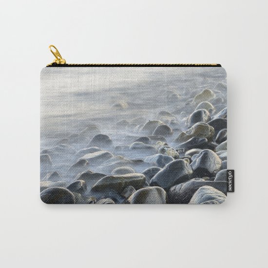 "Bright stones". Pink sunset Carry-All Pouch