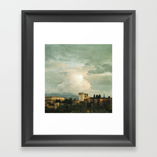 Up on the Hill Framed Art Print