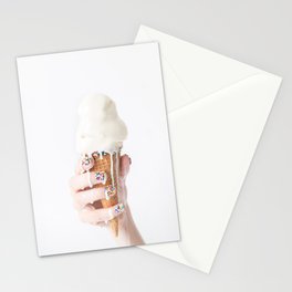Melting Ice Cream Stationery Cards