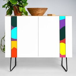 colored frame abstract Credenza