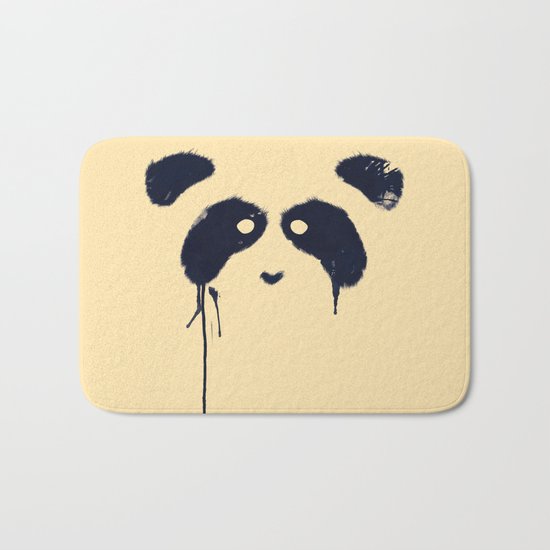Panda {Cream} Bath Mat