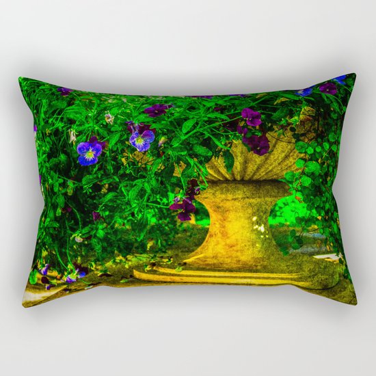 Summer Hairstyle Rectangular Pillow