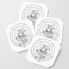 Skull servant Coaster