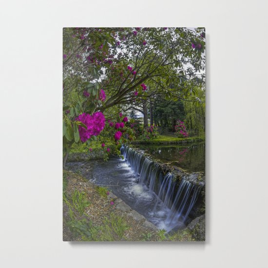 Flower Creek Metal Print