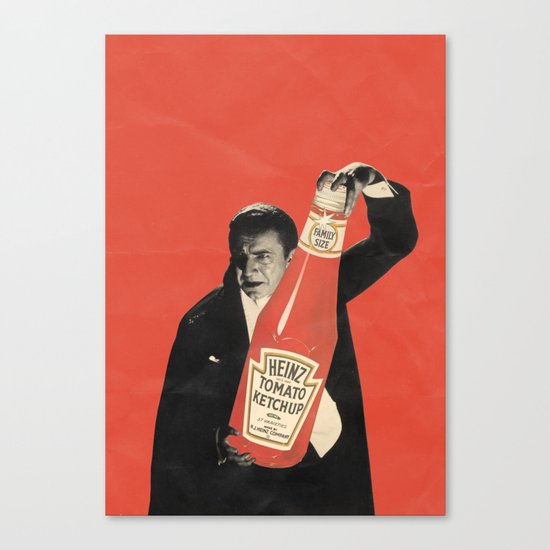 Vegetarian Vampire Canvas Print