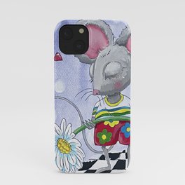 Mouse and the Daisy iPhone Case