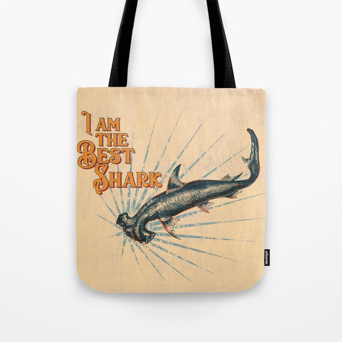 I am the best shark Tote Bag