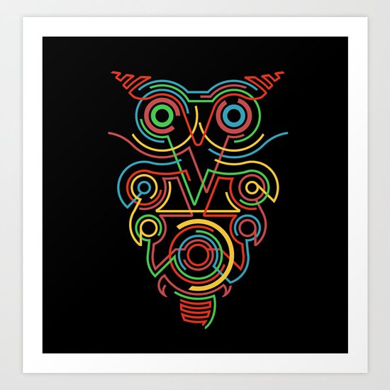 OWL Art Print