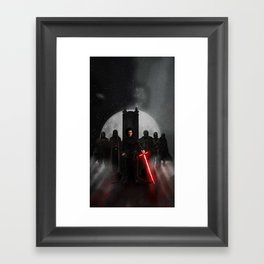 Supreme Leader And His Knights Framed Art Print