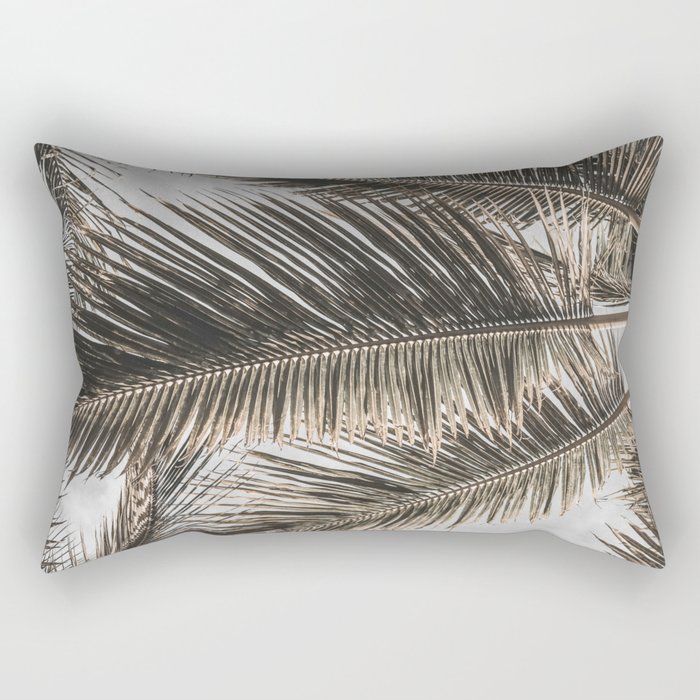 Tropical Palm Trees Rectangular Pillow