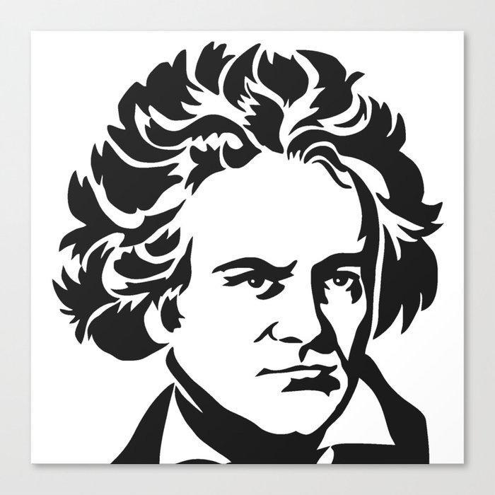 Beethoven Canvas Print