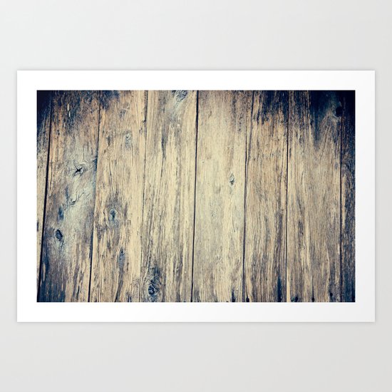 Wood Photography II Art Print