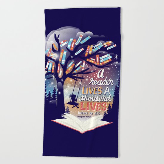 Thousand lives Beach Towel