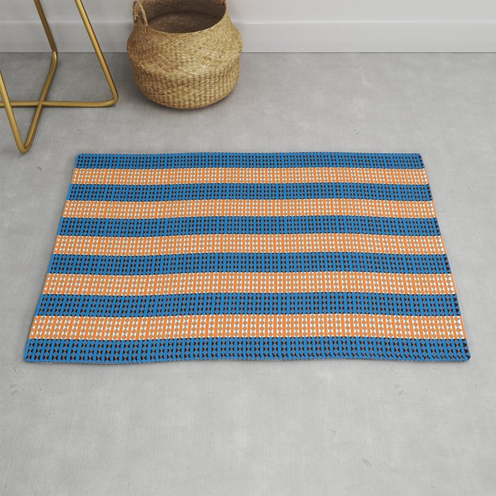 Fun with shapes Rug