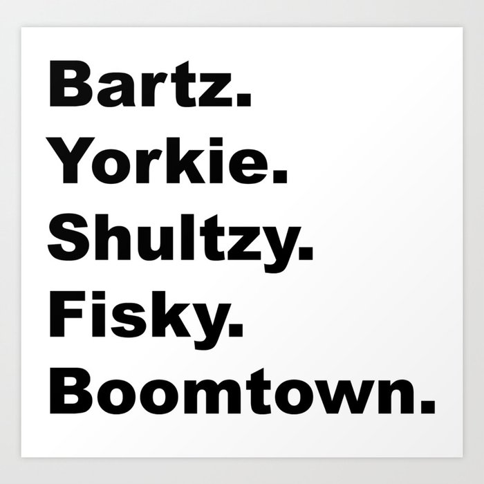 Hockey Players Letterkenny Art Print by Sunny Lemonader Society6