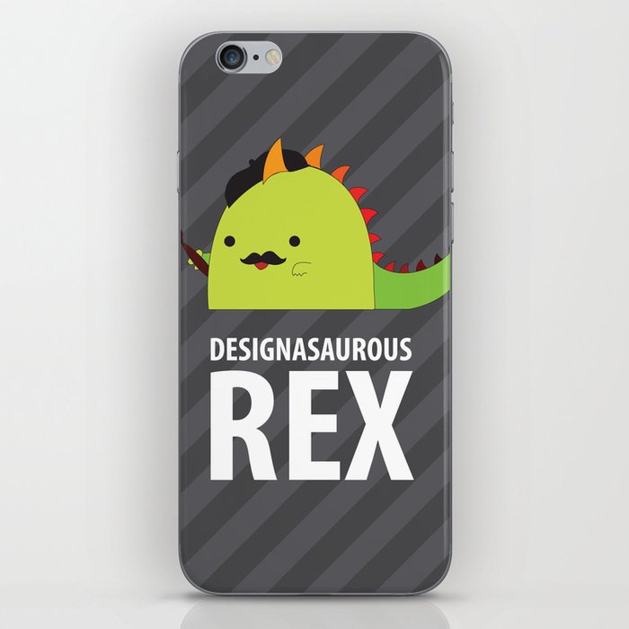 DESIGNASAURUS REX iPhone Skin
