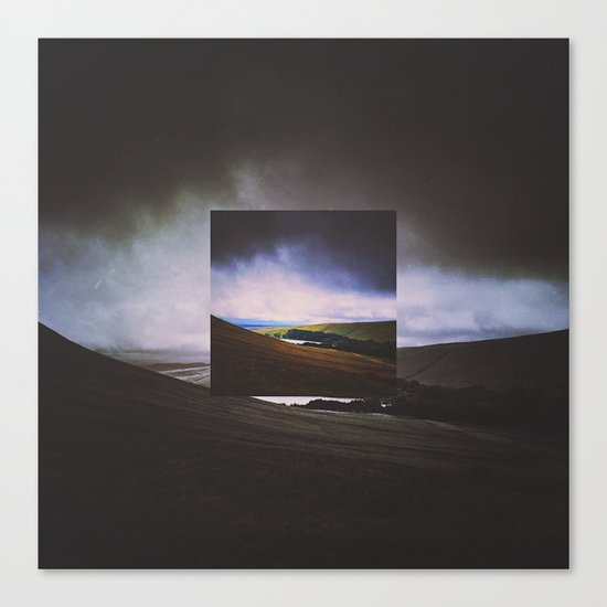 Fractions A96 Canvas Print