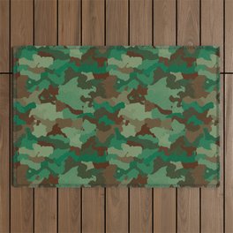  Camo,camouflage,military style pattern  Outdoor Rug