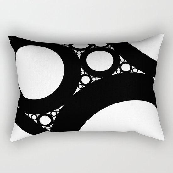 Bubbles, Bubbles Everywhere (But Not A Drop To Drink) Rectangular Pillow