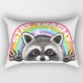 Stay Trashy  Rectangular Pillow