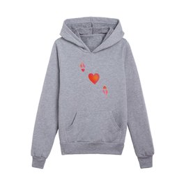 Ace Of Hearts \\  Kids Pullover Hoodies