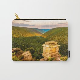Blackwater Falls State Park West Virginia Mountains Sunrise Lindy Point Landscape Photography Carry-All Pouch